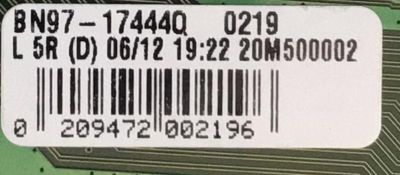 MAIN PARA SMART TV SAMSUNG 4K RESOLUCION (3840x2160) UHD CON HDR / NUMERO DE PARTE BN94-16115V / BN41-02756C / BN9416115V / BN97-17444Q / BN41-02756C000 / DZFH2113 / PANEL CY-BT065HGLV9H / DISPLAY BN96-53489A / MODELO UN65TU7000BXZA FO11 - Imagen 5